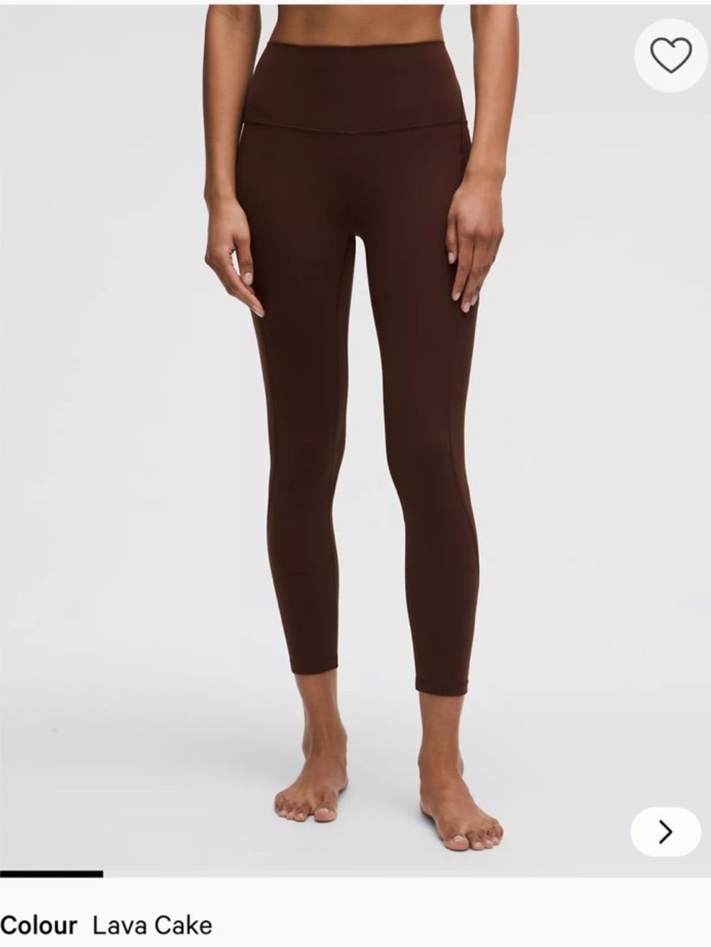 Lululemon Align Leggings Lava Cake 23”